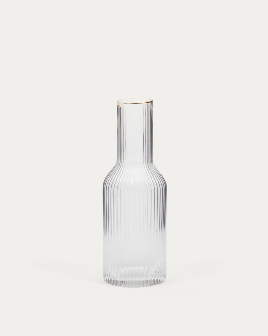 Ayan transparent glass jug, 115 cl