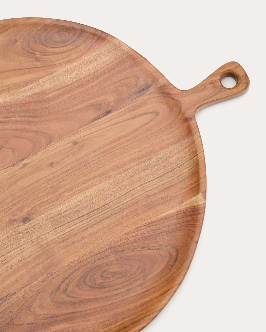 Eitene large round serving board made of acacia wood FSC 100%
