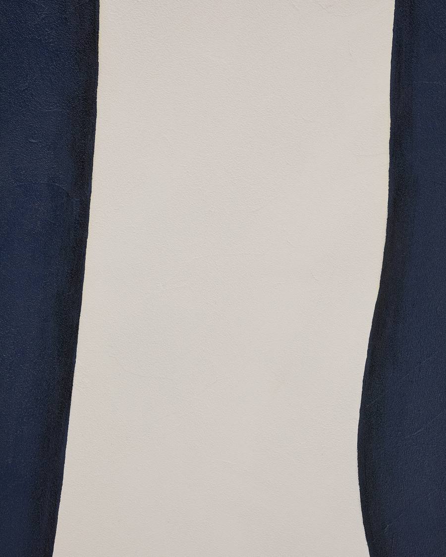 Abstrakte Leinwand Ory blau und weiß 180 x 140 cm