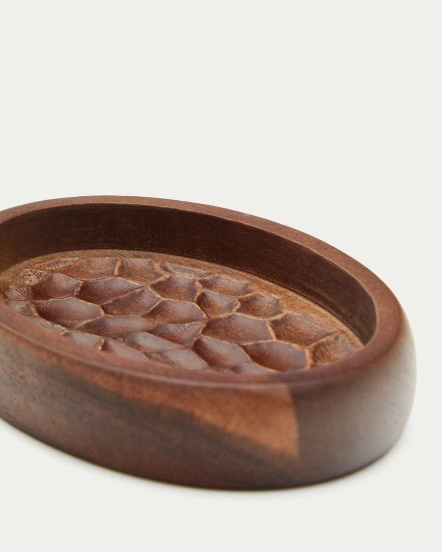 Fraz acacia wood soap dish FSC 100%