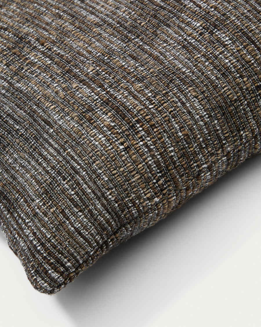 Kissenbezug Gulbe aus Seide und Baumwolle mehrfarbig 45 x 45 cm