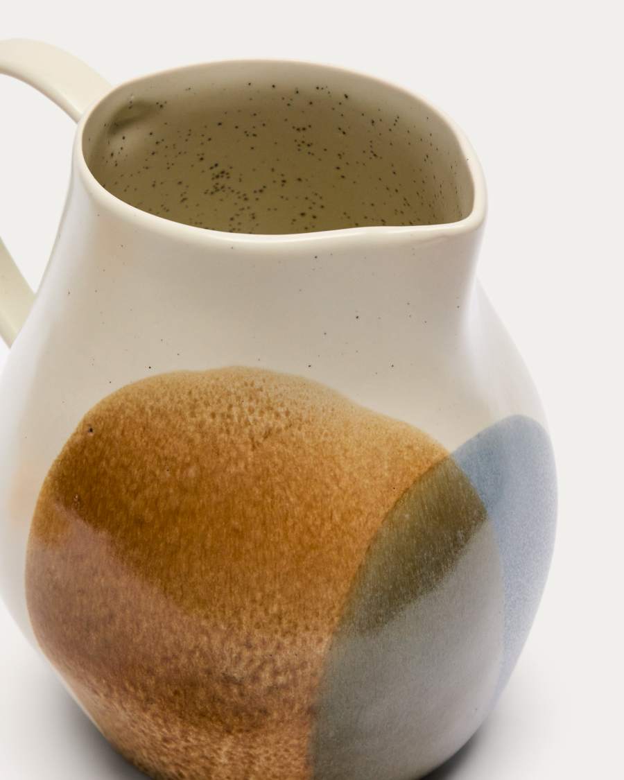 Kan Miglo van meerkleurige keramiek