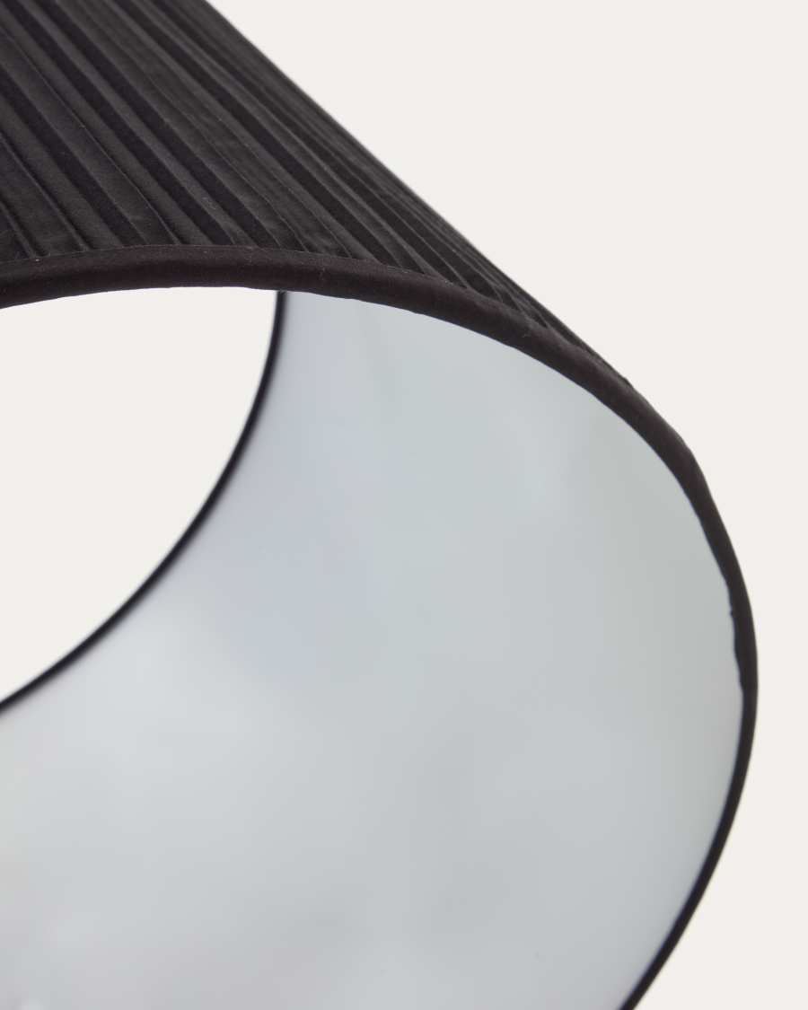 Guash ceiling lamp shade in black, Ø 40 cm