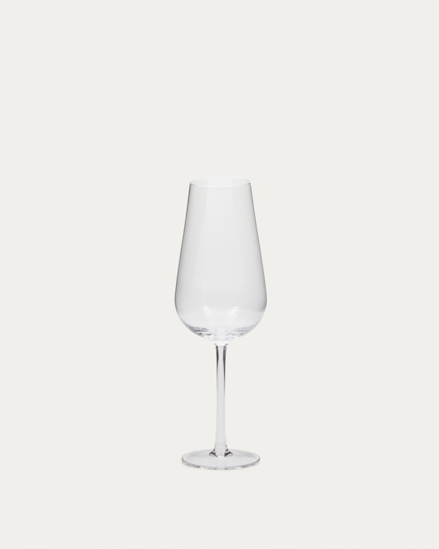 Altira champagne flute in transparent glass, 26 cl