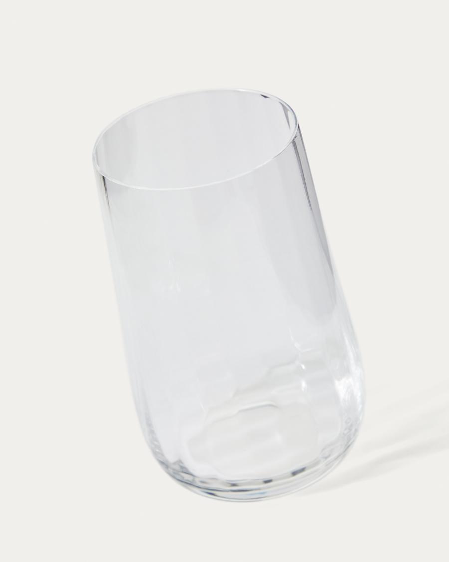 Mimba transparent glass cup, 46 cl