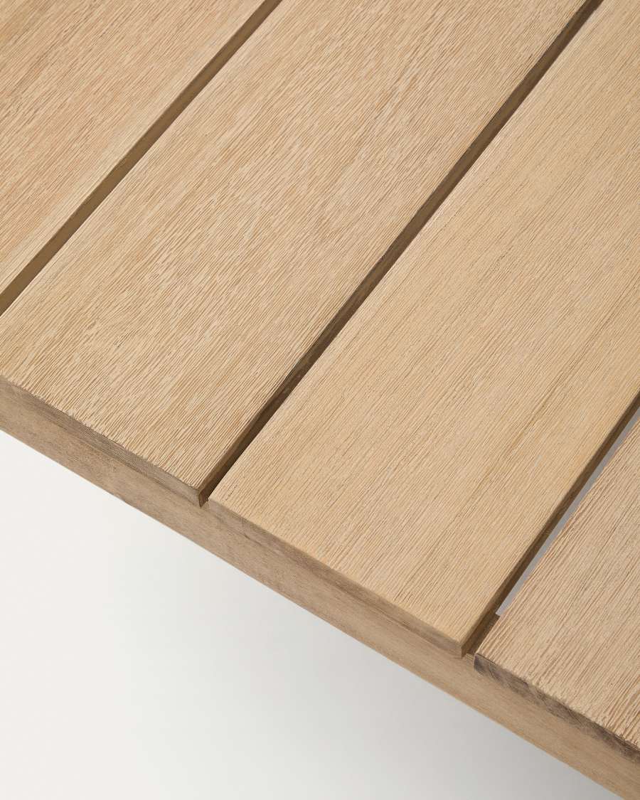 Ambra salontafel van massief acaciahout met klare afwerking 82,5 x 82,5 cm FSC 100%