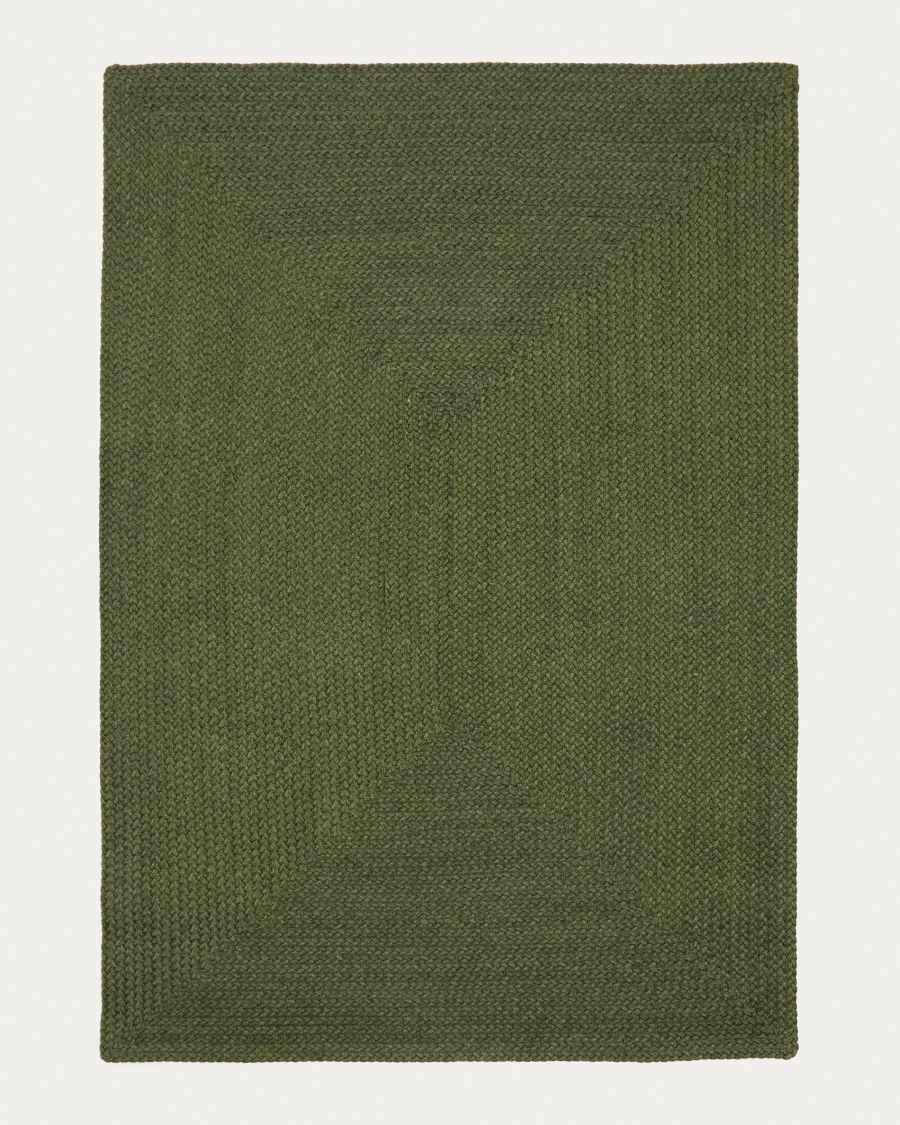 Rug Despas in synthetic fibers green 160 x 230 cm