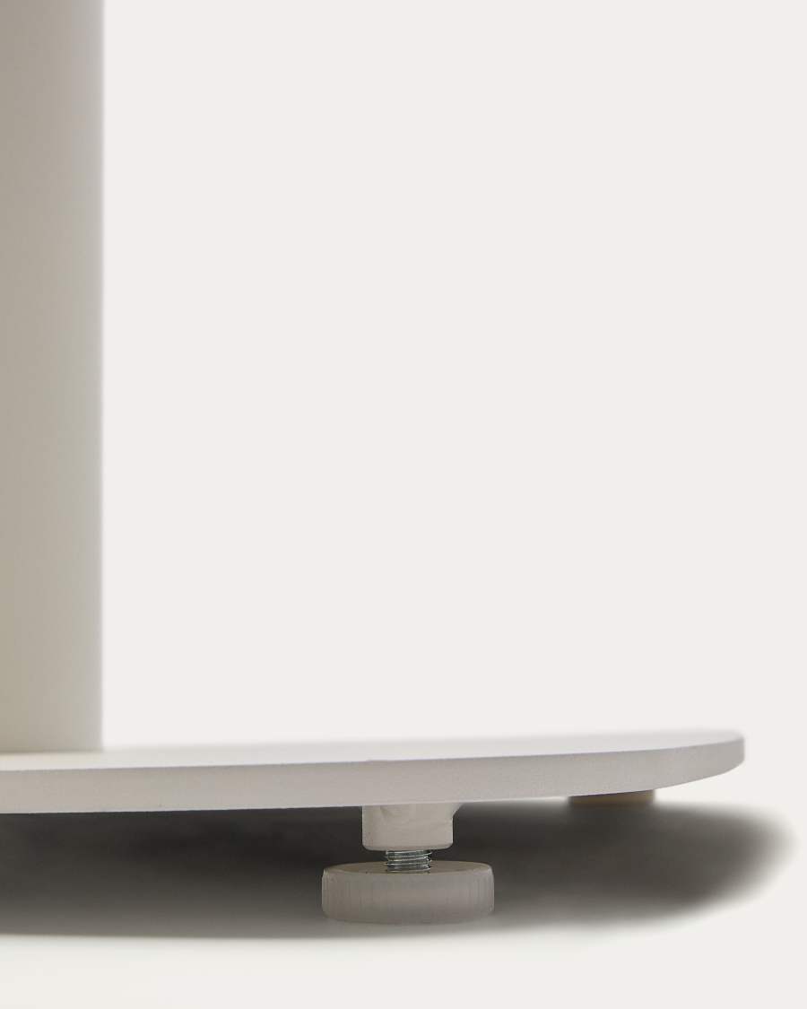 Tiaret table in white 79x79x70 cm