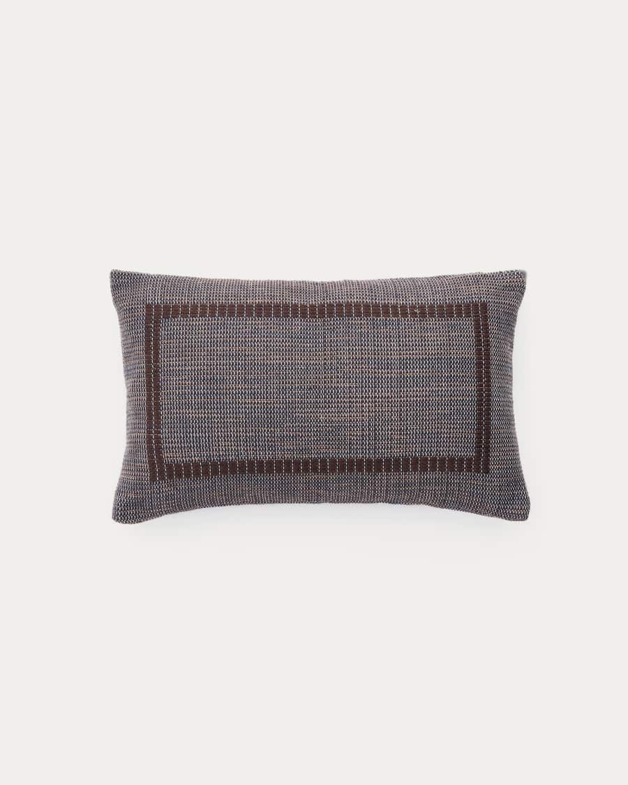 Cushion cover Narelle 100% PET blue 30 x 50 cm