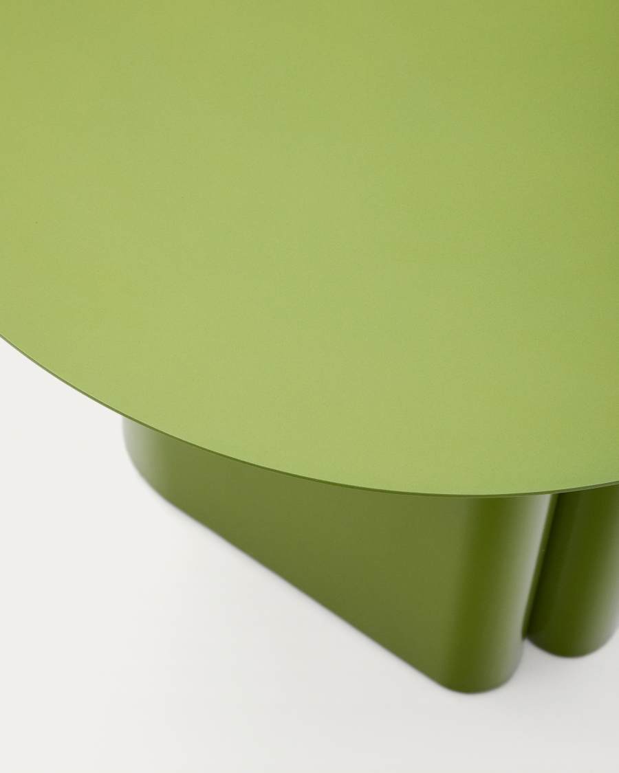 Arvin green iron side table Ø 55cm