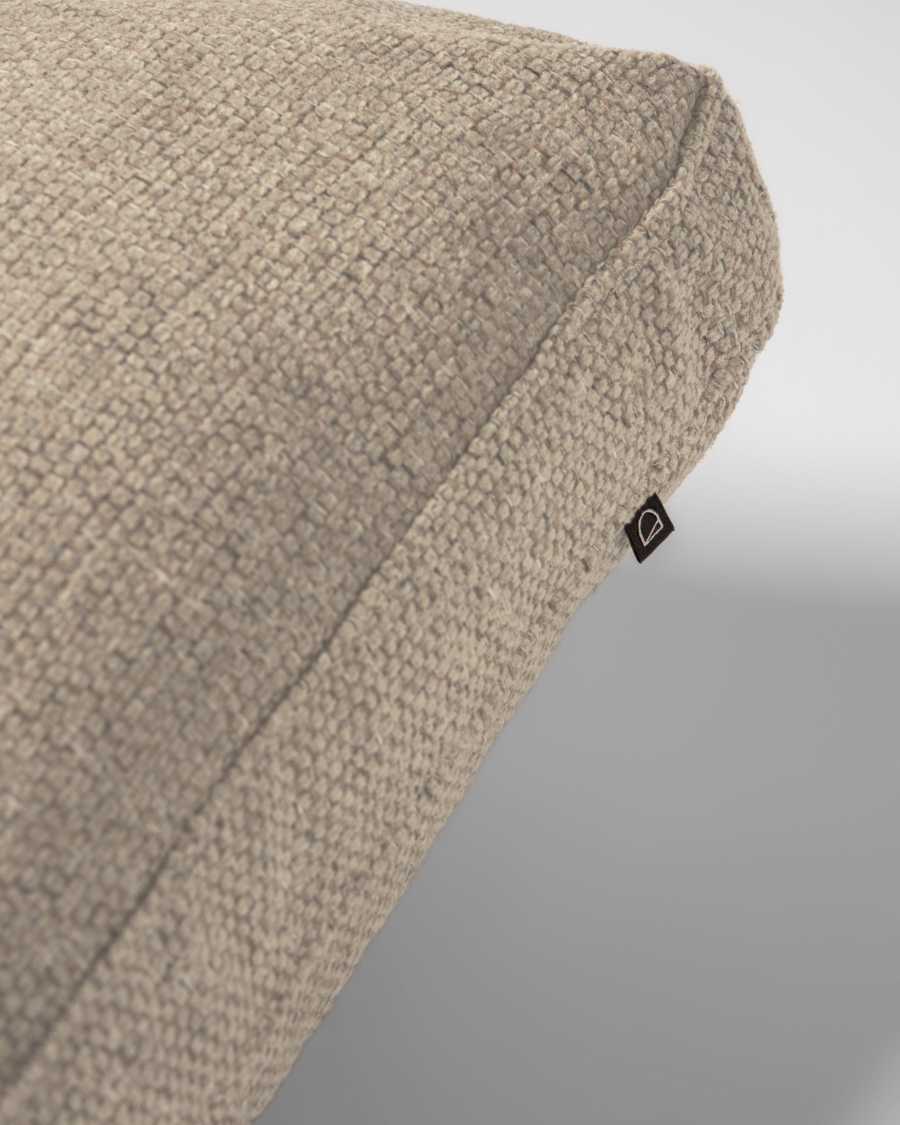 Blok cushion beige chenille 40 x 60 cm