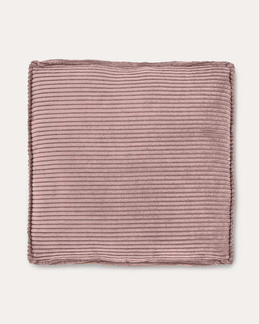 Blok cushion thick pink corduroy 60 x 60 cm