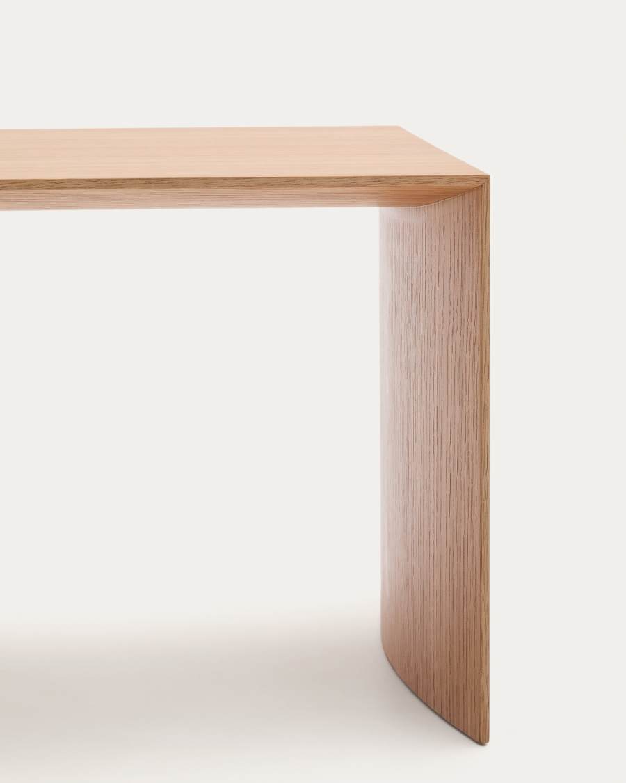 Litto oak veneer FSC Mix Credit side table, 55 x 40 cm