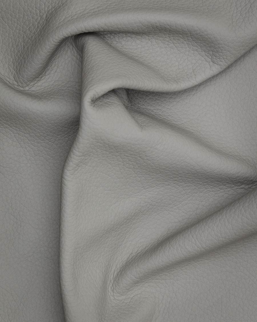 Échantillon de cuir Verso gris clair VO14 10 x 15 cm