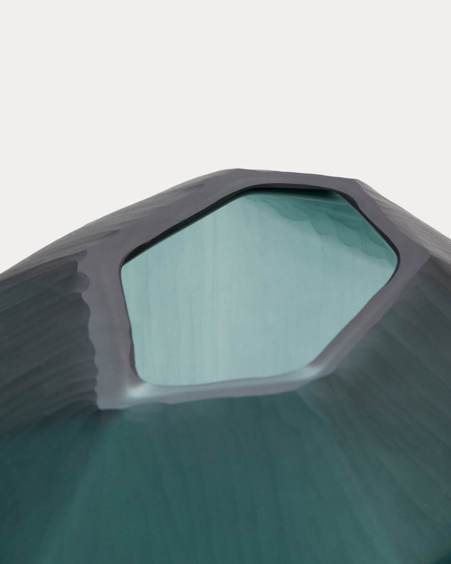 Geonix green glass vase 45,5cm