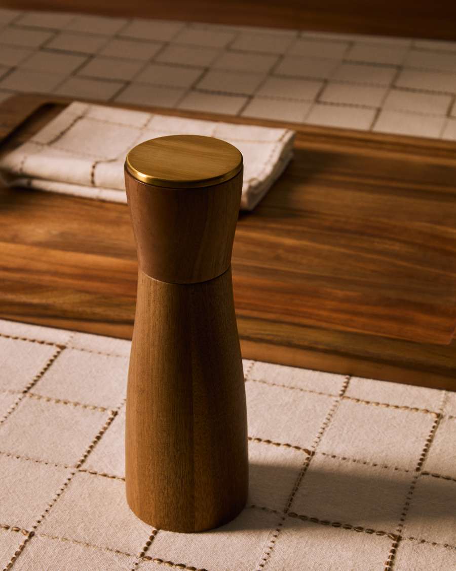 Pepiera Teppa in legno d'acacia 15,3 cm FSC 100%