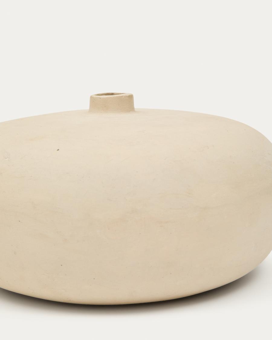 Nivala papier-mâché vase 15.5cm