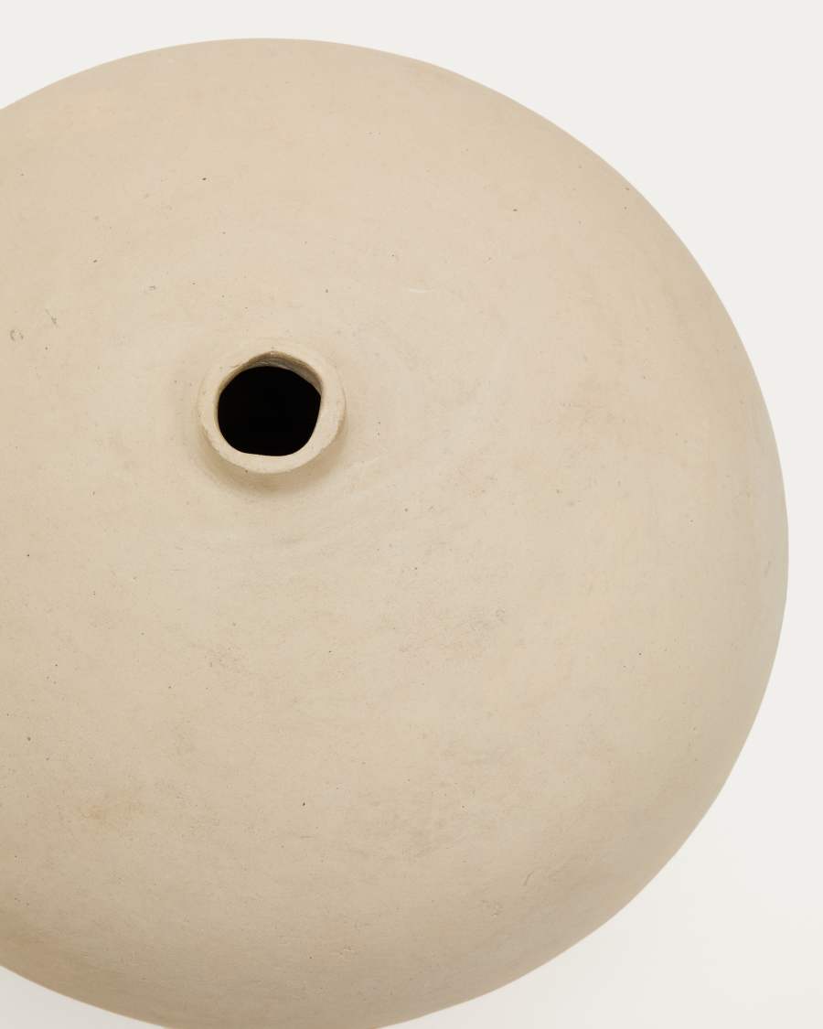 Nivala papier-mâché vase 15.5cm