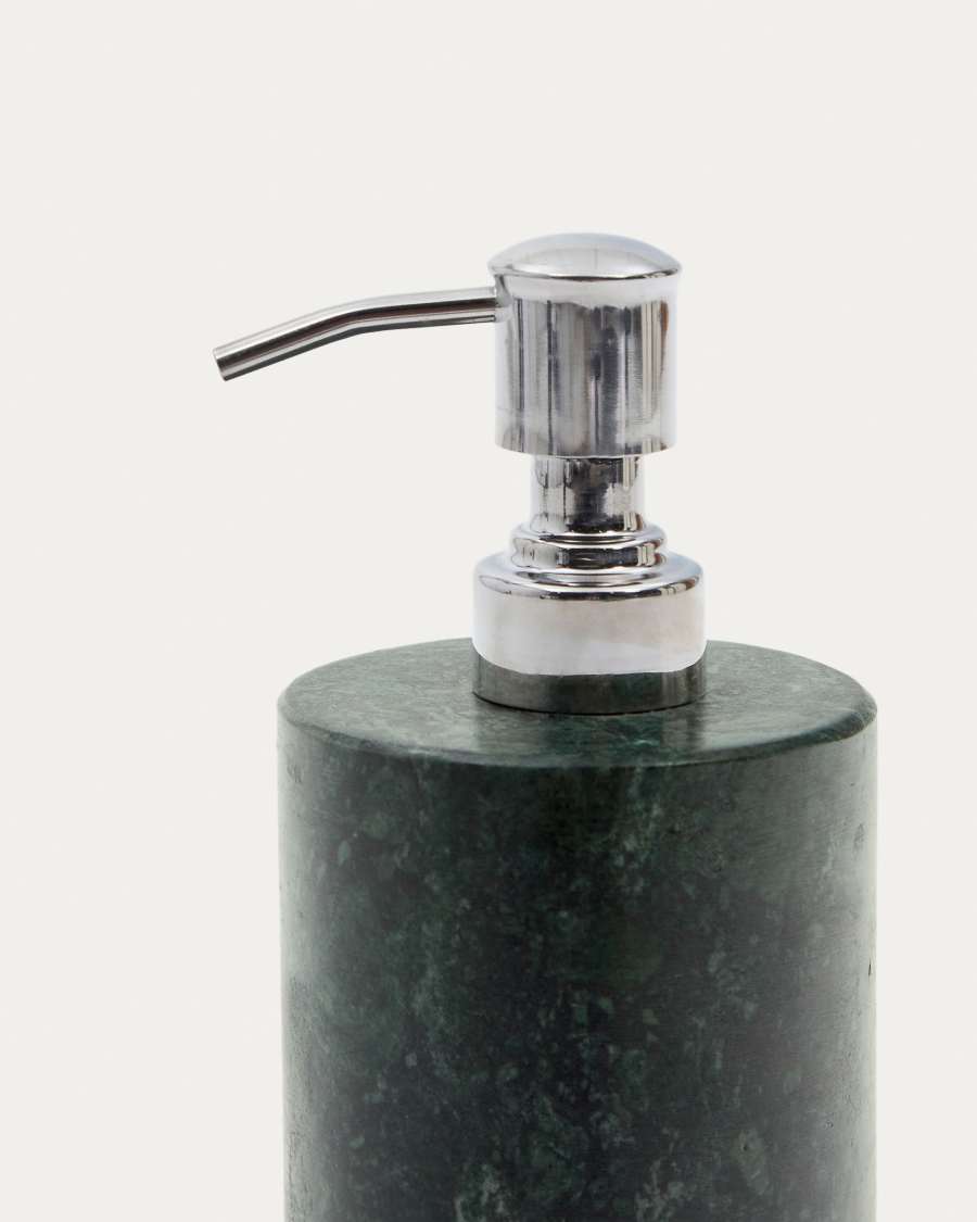 Elenei green marble soap dispenser