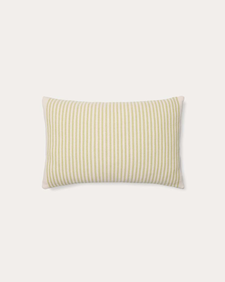 Rapport Home Rona Federa Per Cuscino 43x43 Cm - Cotone Naturale Con Trama Geometrica Intrecciata, Morbida, Perfetta Per Divano E Letto