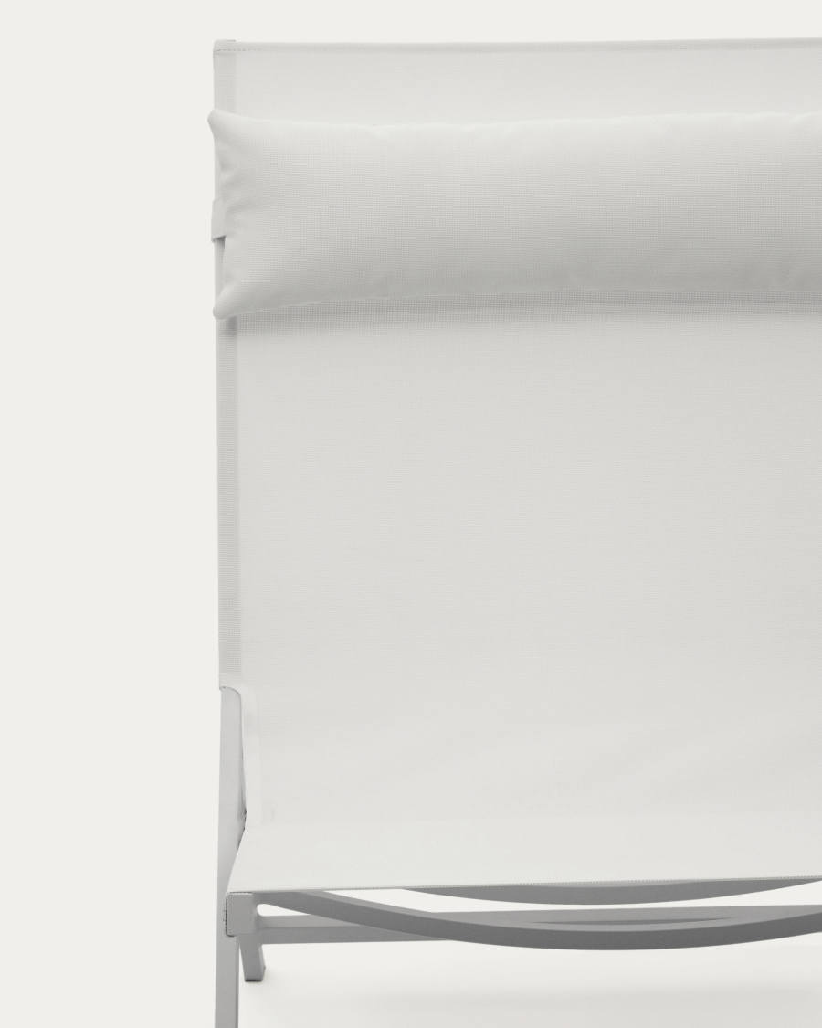 Canutells Klappstuhl aus Aluminium mit weißem Finish