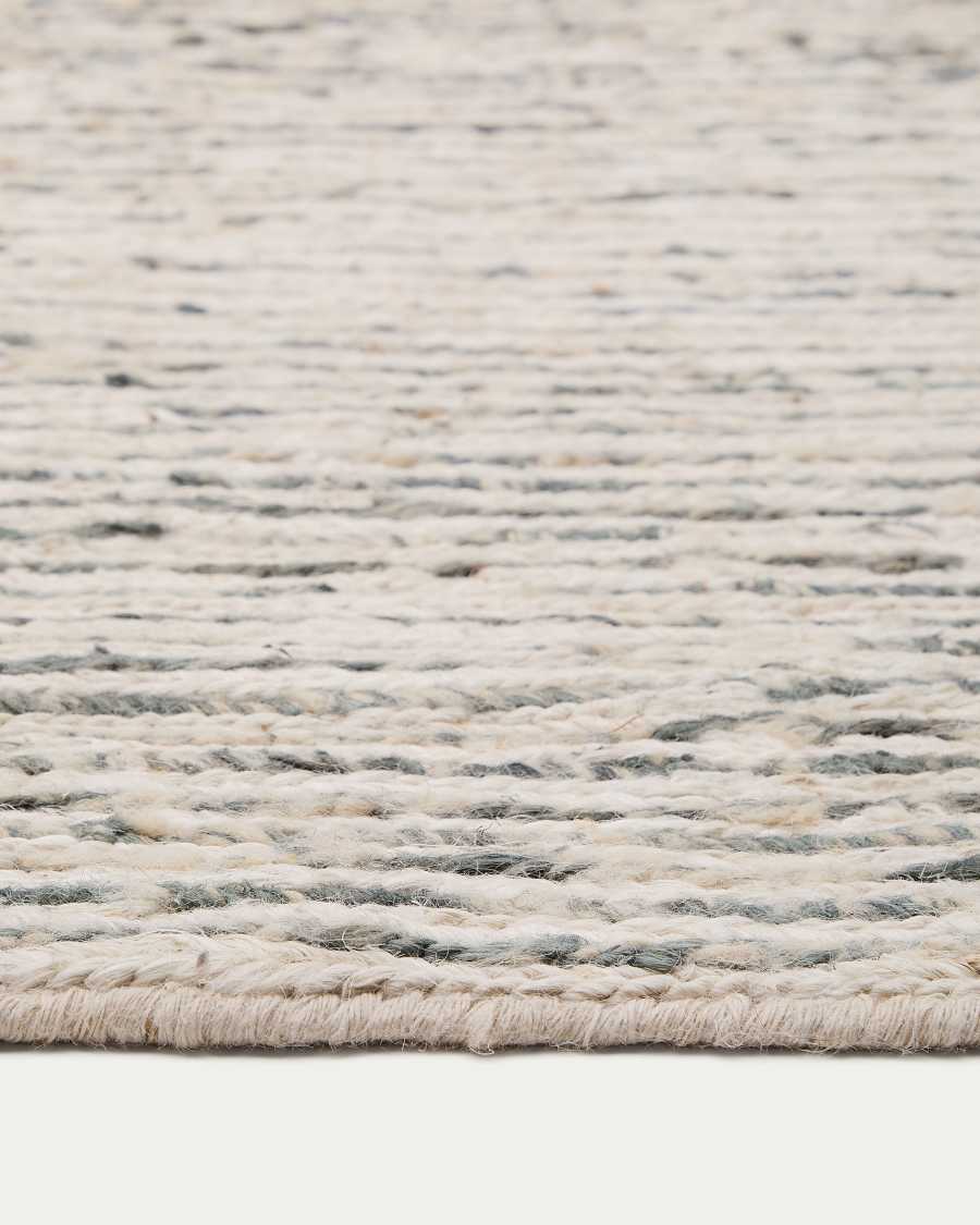 Nairi multicolor braided jute rug 160 x 230 cm