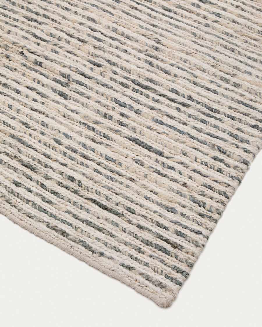 Nairi multicolor braided jute rug 160 x 230 cm