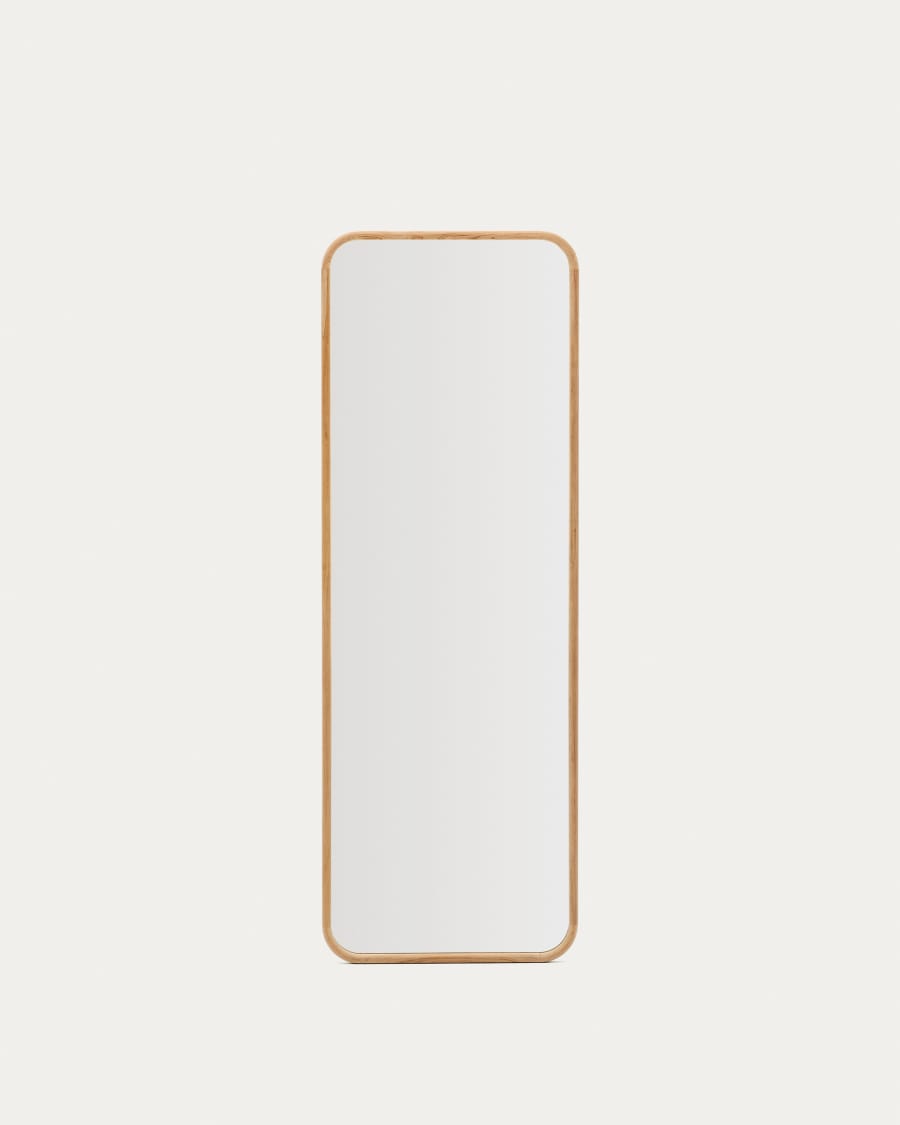Specchio Milsa in legno di teak 54 x 154 cm FSC 100%