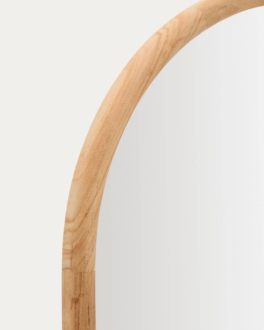 Milsa teak wood mirror 55 x 155cm FSC 100%