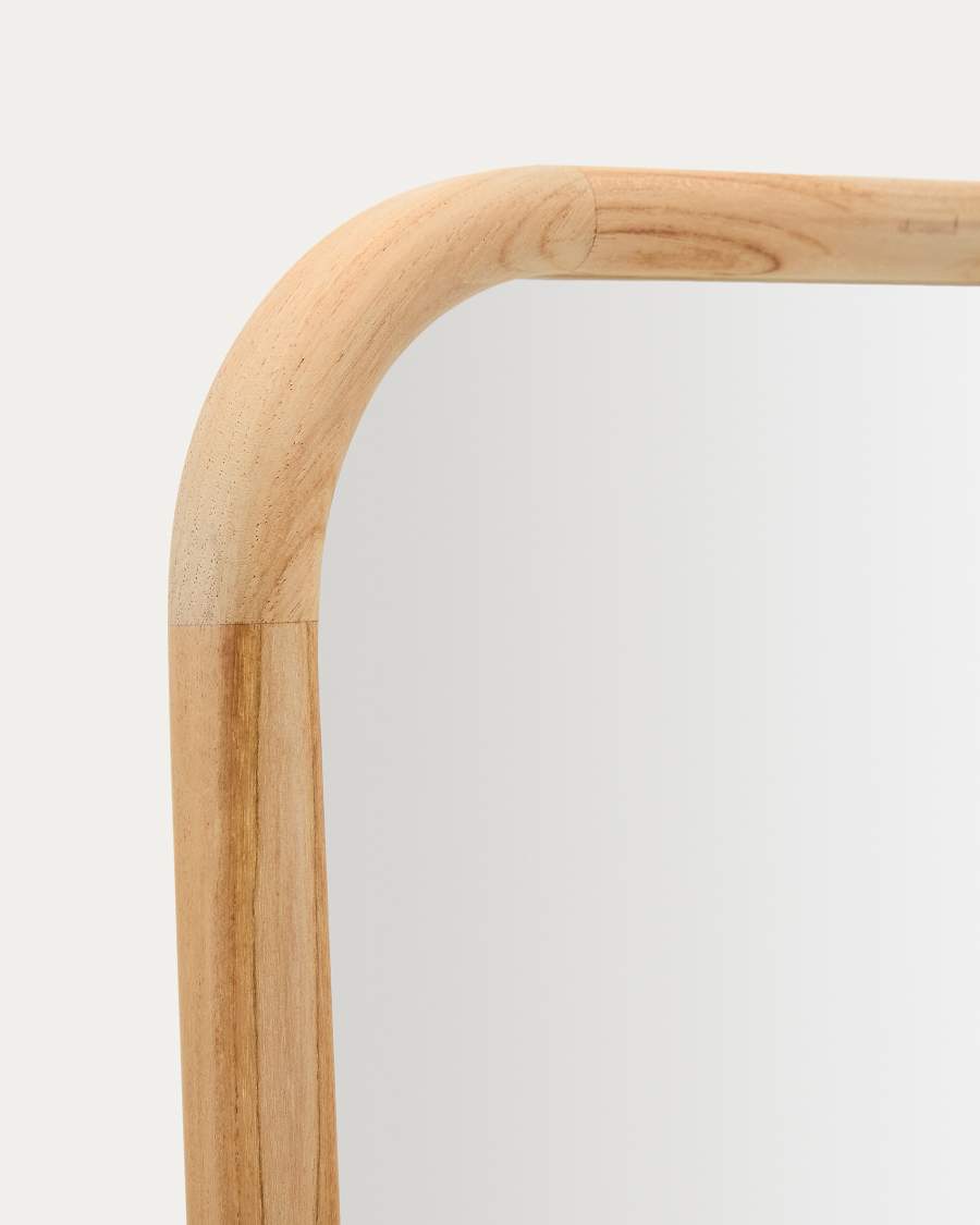 Specchio Milsa in legno di teak 54 x 154 cm FSC 100%