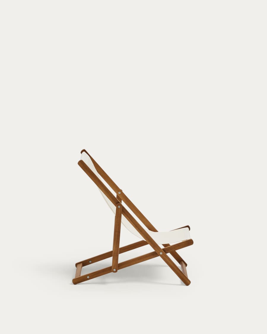 Παιδική πτυσσόμενη αιώρα outdoor Adredna μπεζ από 100% μασίφ ξύλο ακακίας FSC