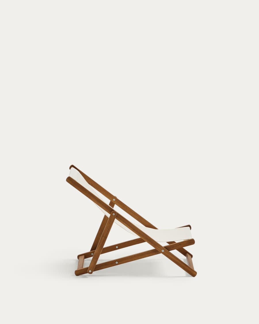 Παιδική πτυσσόμενη αιώρα outdoor Adredna μπεζ από 100% μασίφ ξύλο ακακίας FSC