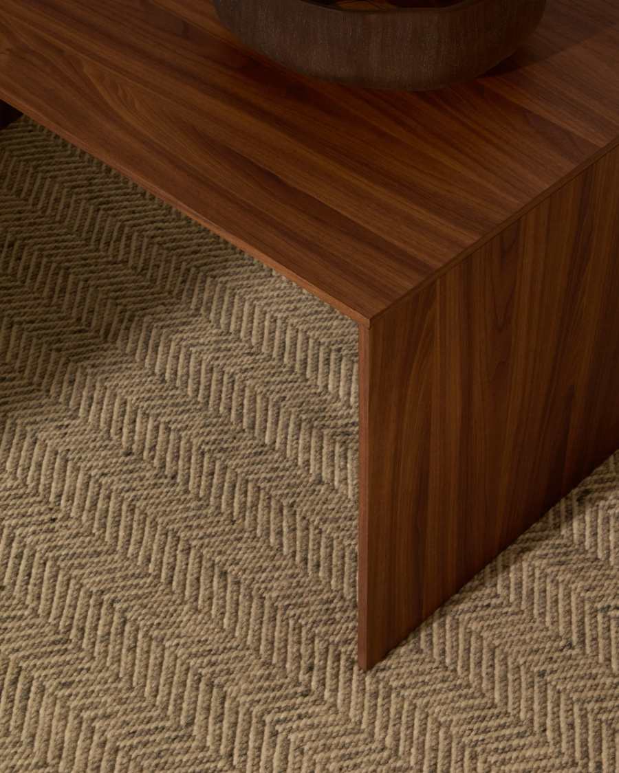 Tavolino salotto Litto impiallacciatura in noce FSC Mix Credit 90 x 45 cm