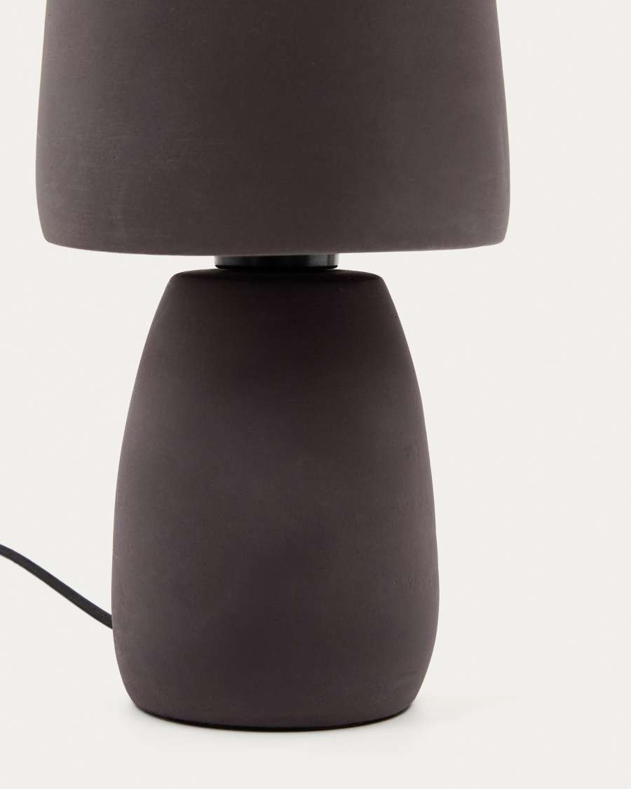 Tandy brown terracotta table lamp Australia adaptor