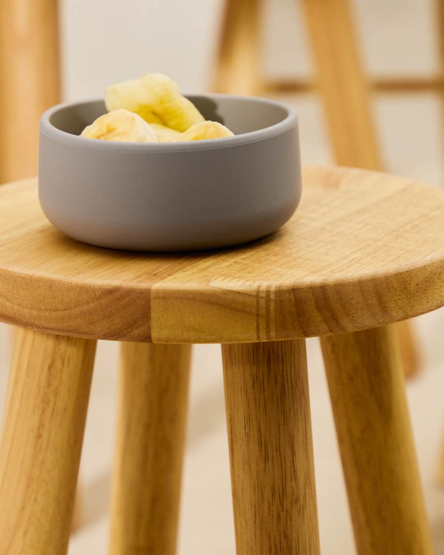 Σετ πιάτο και μπολ σιλικόνης Lili μπλε