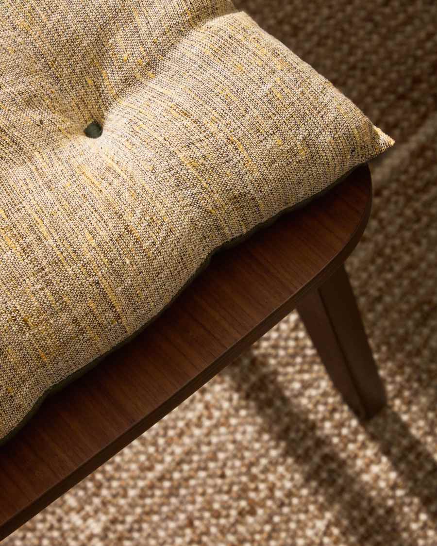 Coussin de chaise Aren vert 45 x 45 cm