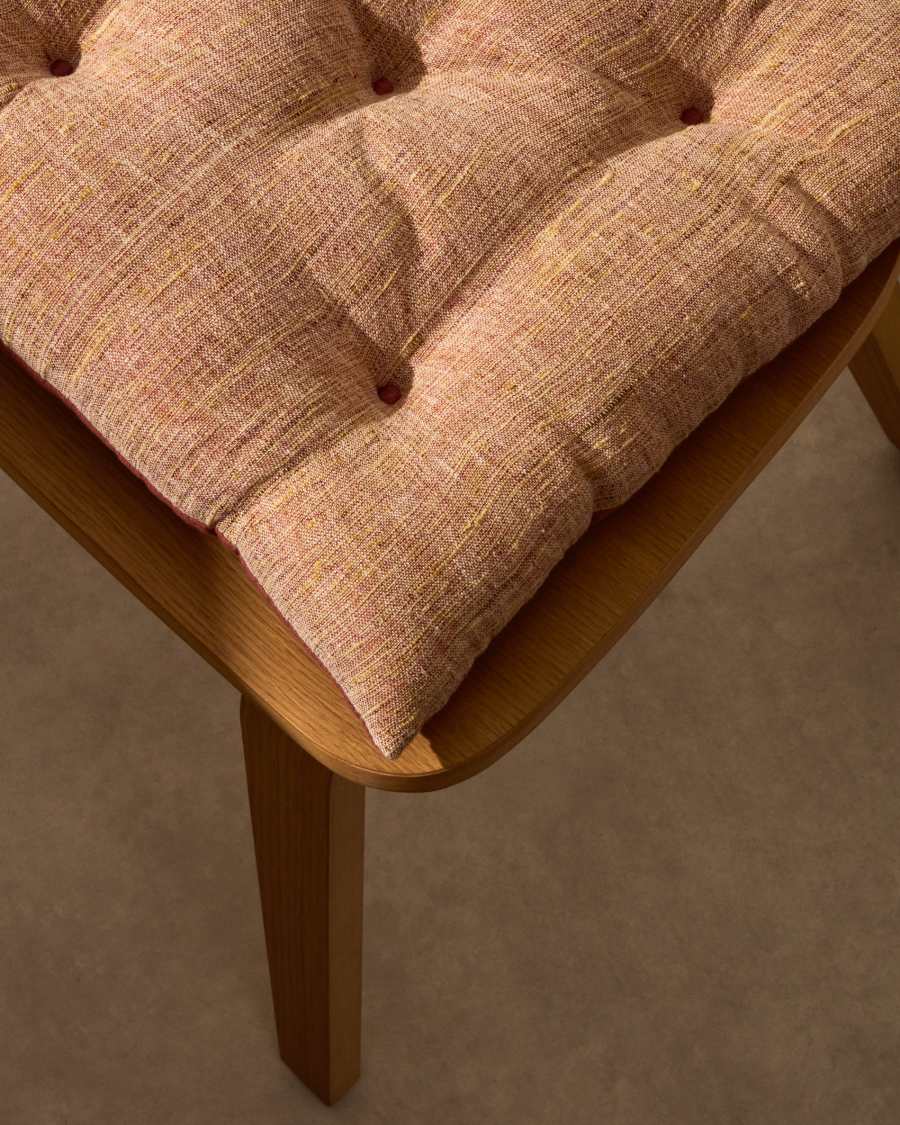 Aren pink chair cushion 45 x 45cm