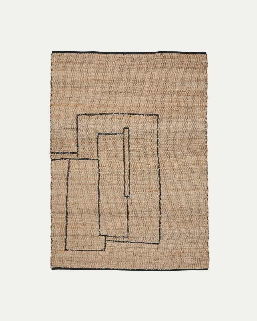 Rug Velira in jute 160 x 230 cm