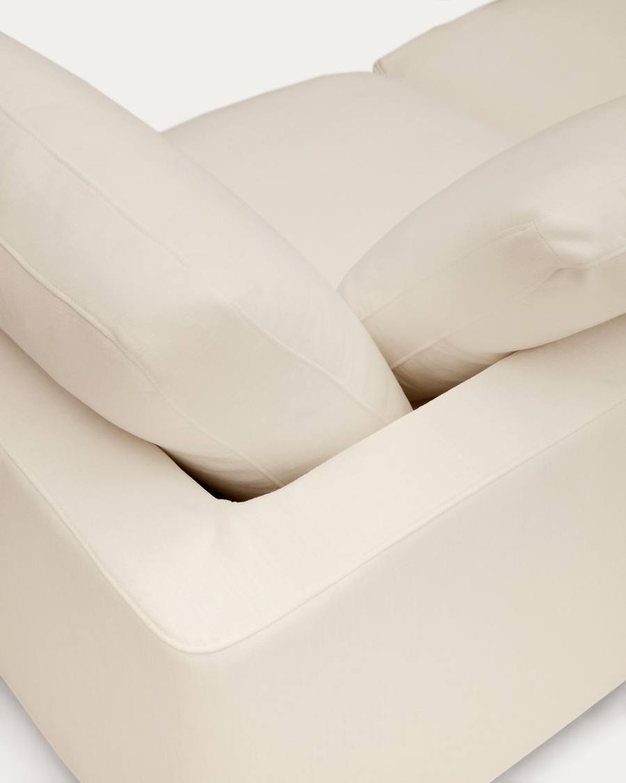 Gala Module Left Chaise Lounge Beige