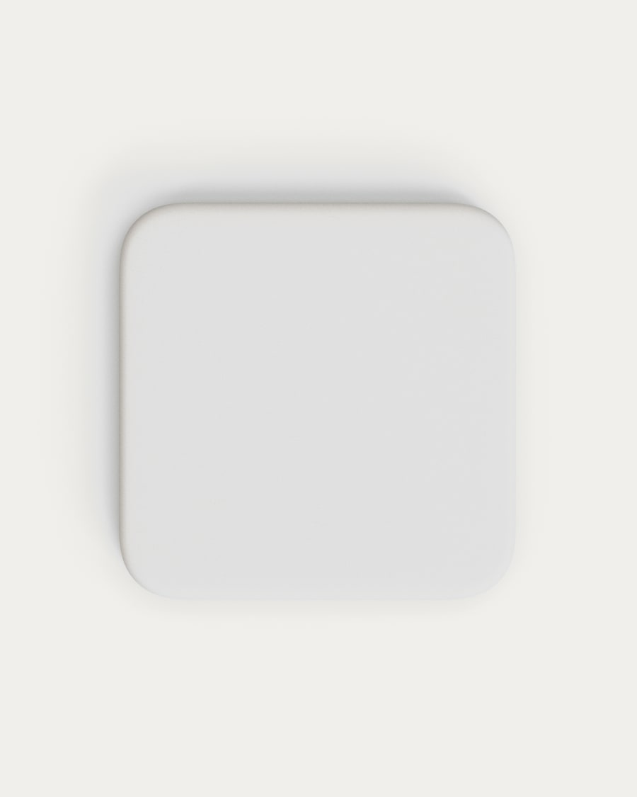 Lura white cement table top 70 x 70cm