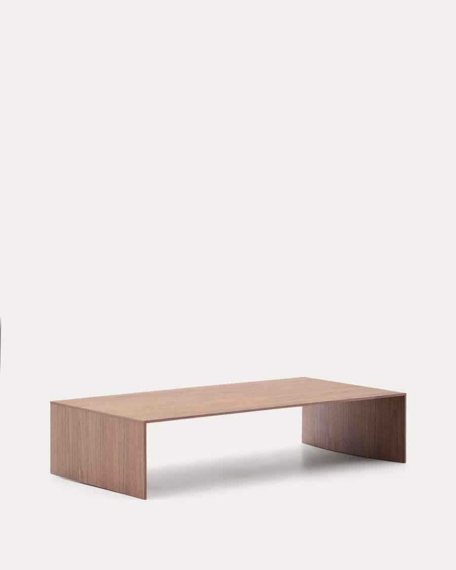 Litto walnut veneer coffee table,  FSC Mix Credit 140 x 70 cm
