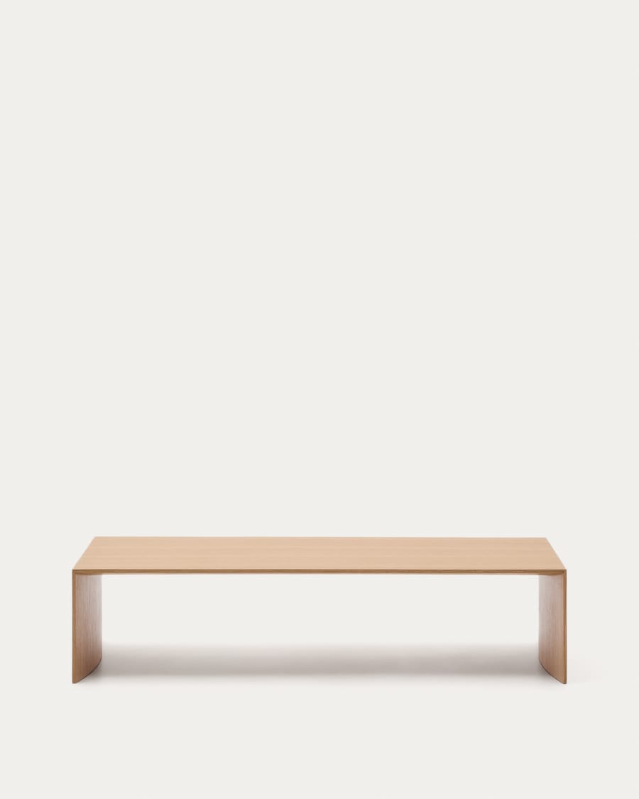 Litto oak veneer coffee table FSC Mix Credit, 140 x 70 cm