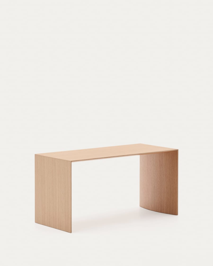 Koffietafel Litto van natuurlijk afgewerkt eikenfineer FSC Mix Credit 90 x 45 cm