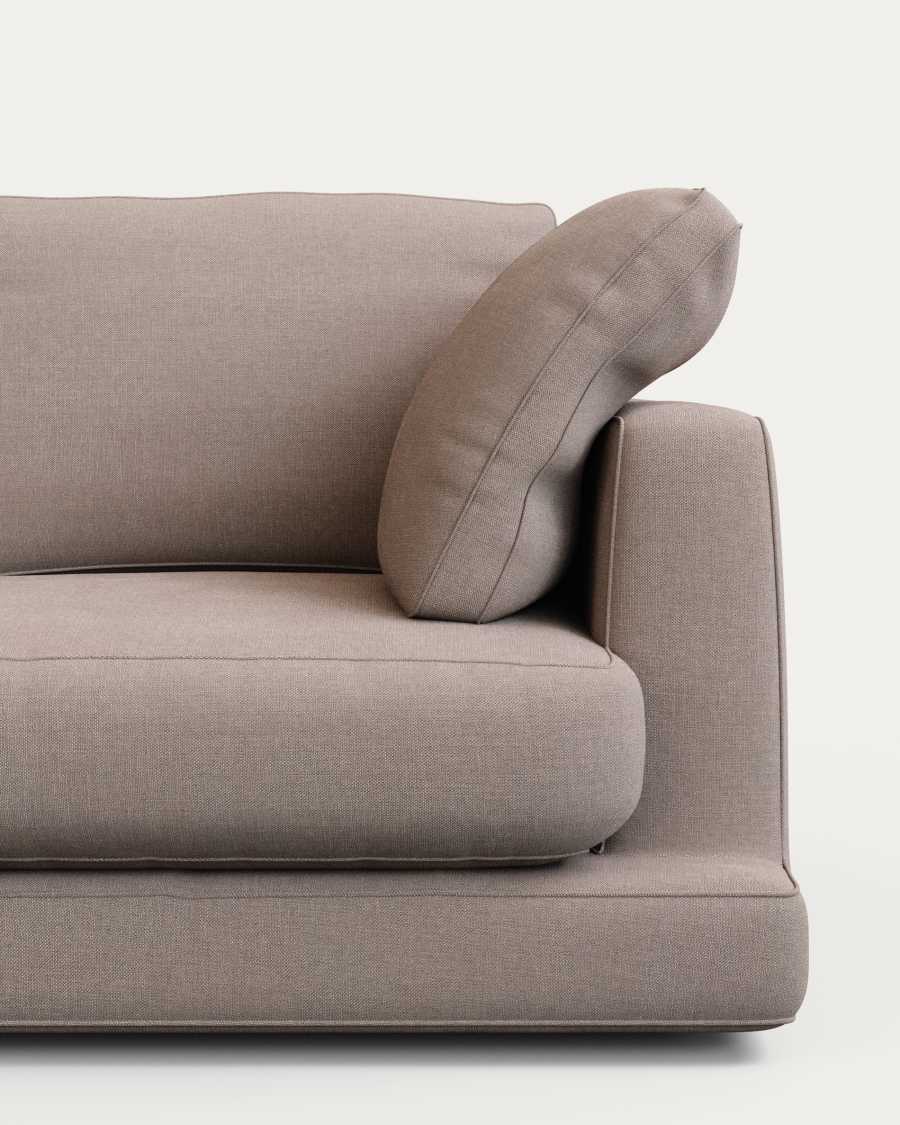 Gala 3-seater sofa taupe, 210 cm