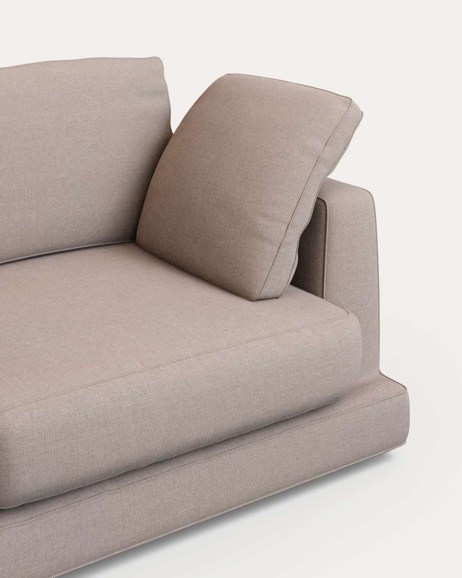 Gala 3-seater sofa taupe, 210 cm