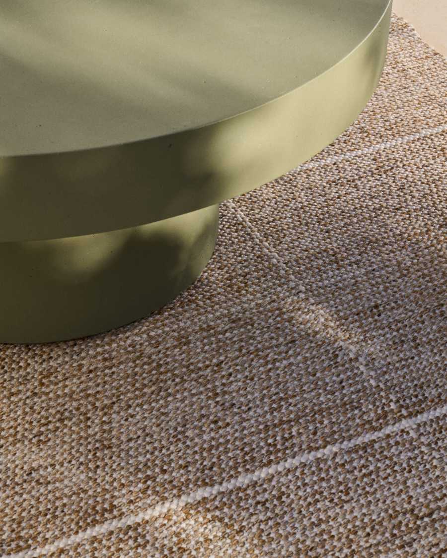 Τραπέζι σαλονιού Aiguablava σε πράσινο τσιμέντο Ø 66 εκ.