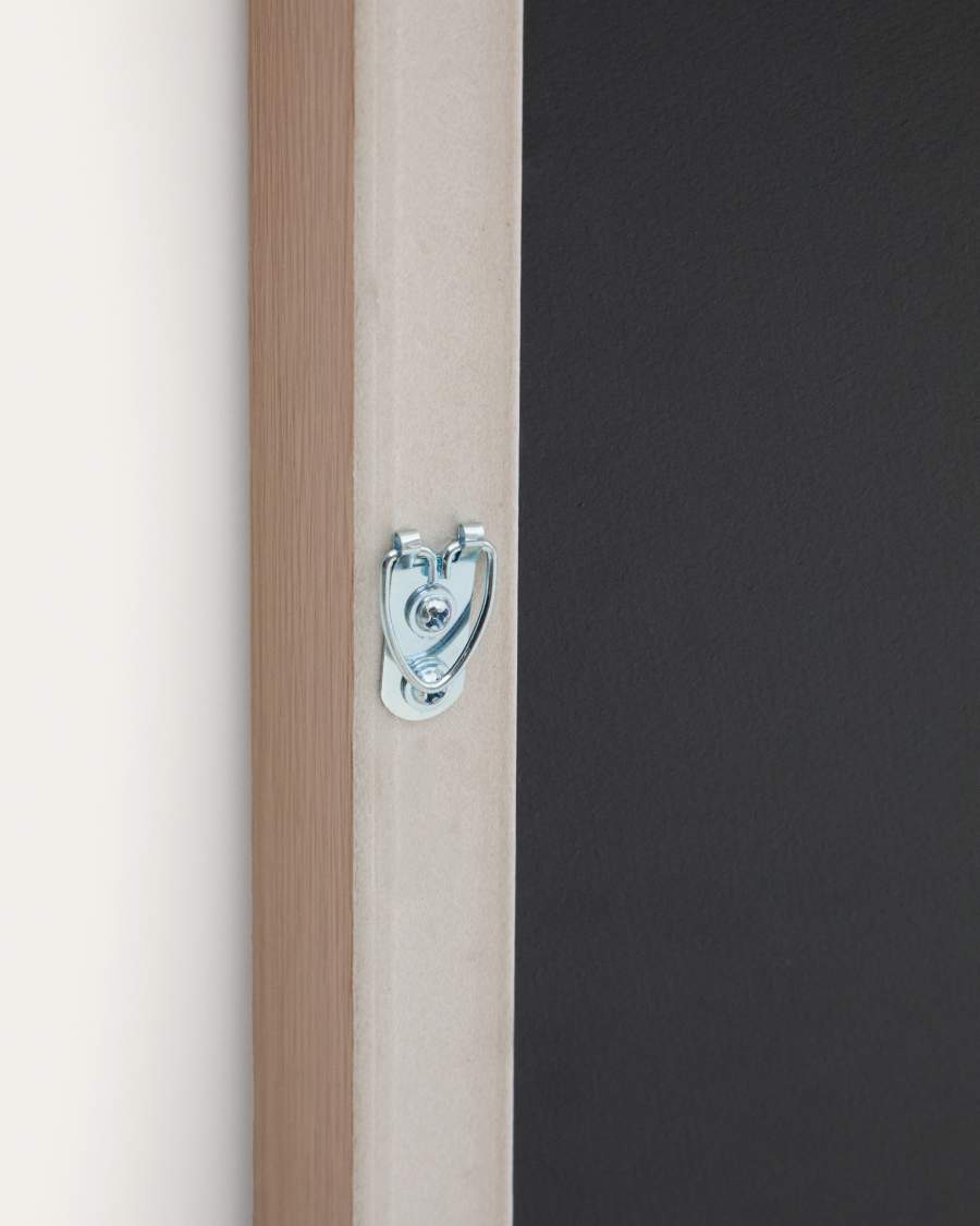 Durkan abstract picture on green recycled paper 100 x 70cm