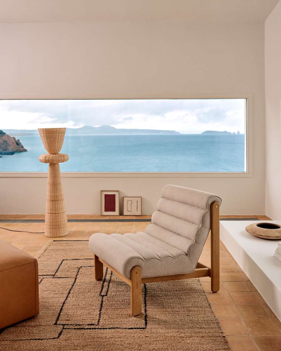 Rug Velira in jute 160 x 230 cm