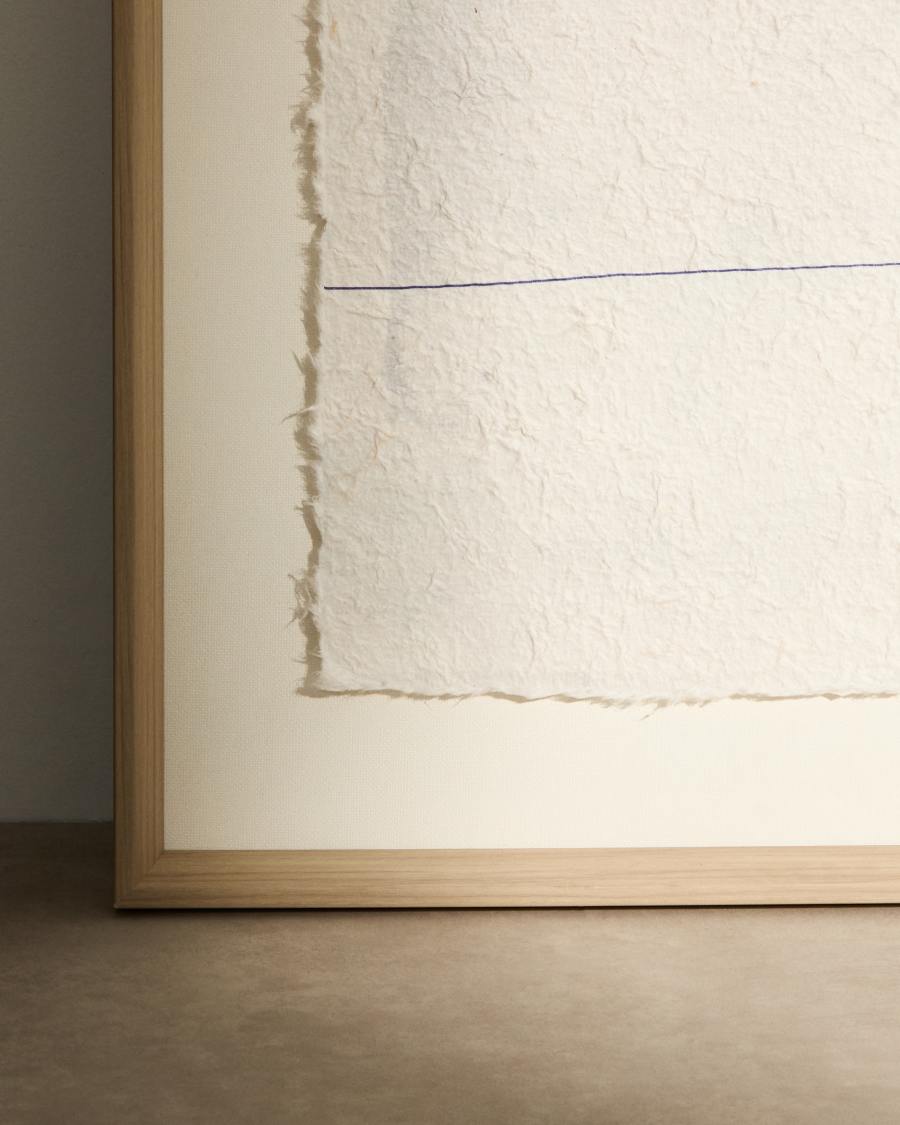 Durkan white picture on recycled paper 50 x 70cm