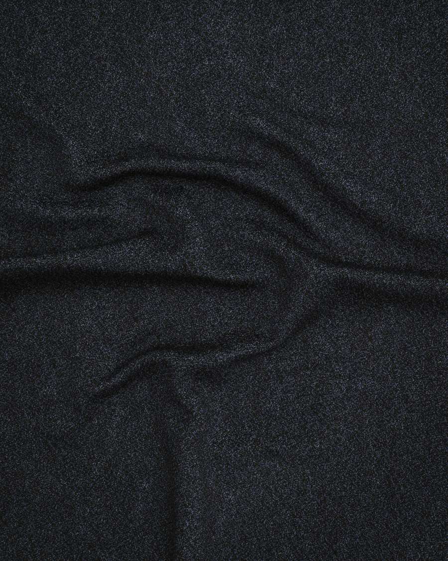 Échantillon de tissu Boira noir BR01 10 x 15 cm